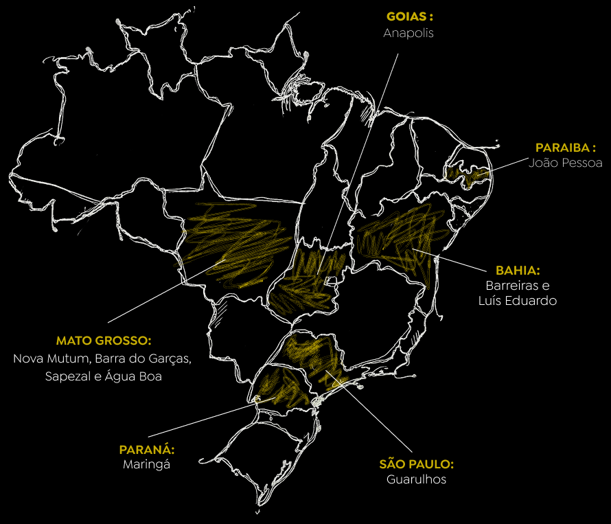 MAPA DE ATUAÇÃO STUDIO
